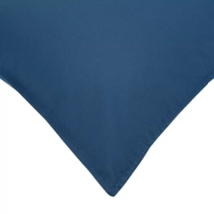 Набор из двух наволочек темно-синего цвета из органического стираного хлопка из коллекции essential, 50х70 см