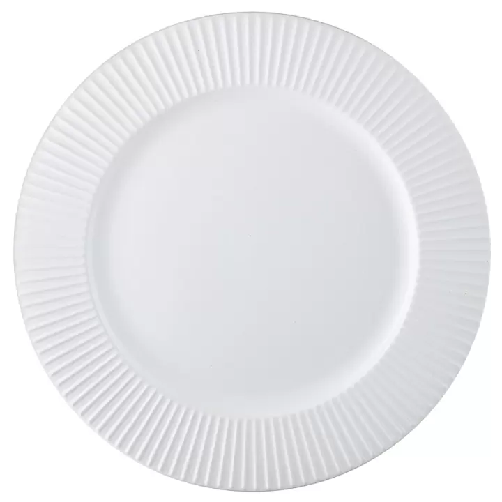 Набор обеденных тарелок Liberty Jones Soft Ripples, 27 см, белые, 2 шт