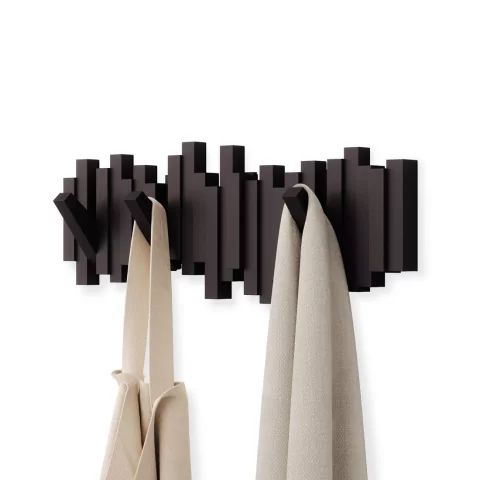 Вешалка настенная Umbra Sticks, эспрессо