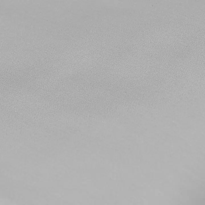 Простыня на резинке из премиального сатина серого цвета из коллекции essential, 180х200х30 см