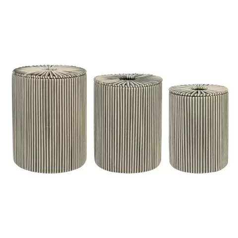 Корзина плетеная dholak grey из коллекции ethnic, размер s