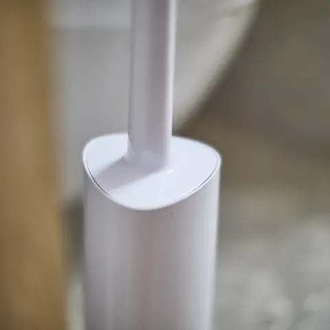 Ершик для туалета Joseph Joseph Flex 360, белый, с компактным держателем