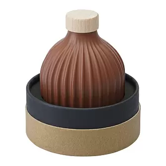 Диффузор ароматический nutmeg, leather & vanilla из коллекции edge, 200 мл, терракотовый