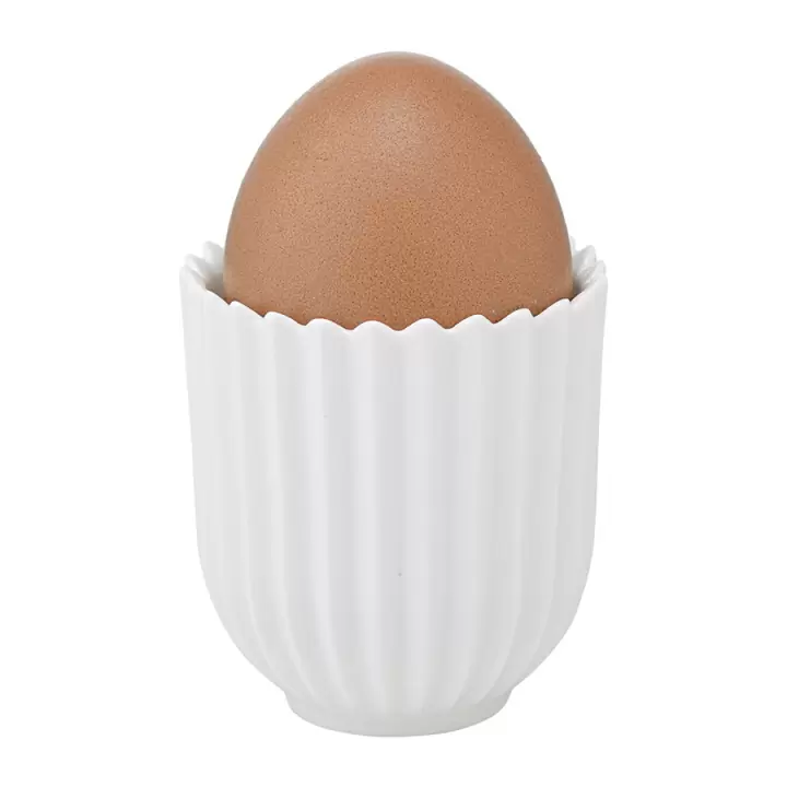 Набор из двух подставок для яиц белого цвета из коллекции edge, s