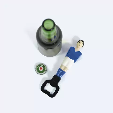 Открывалка для бутылок foosball, голубая