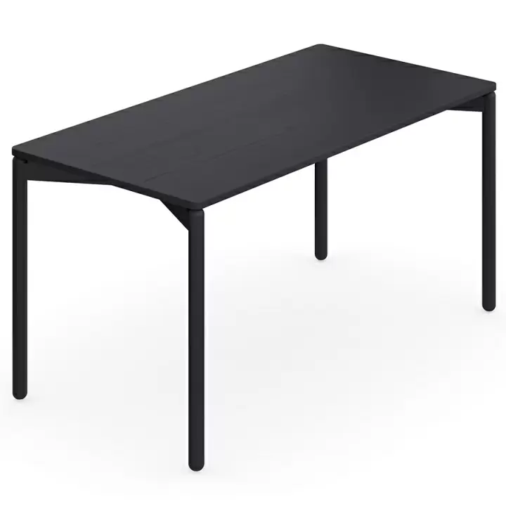 Стол обеденный saga, 75х150 см, темно-серый