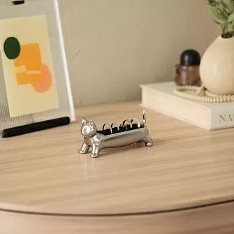 Держатель для колец и серег Umbra Ali Cat из металла, хром