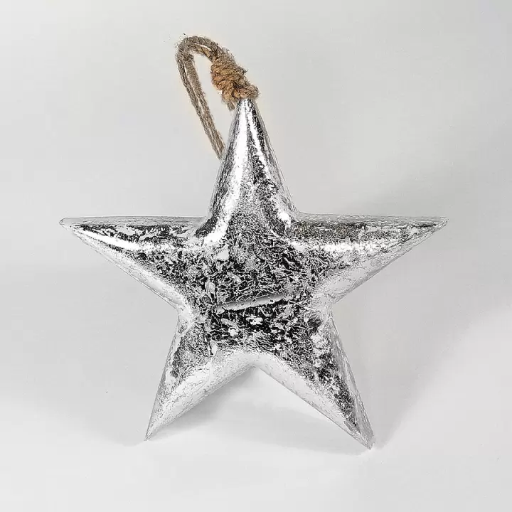 Фигурка декоративная snow star, подвесная, 23х23х3 см