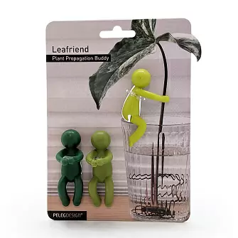 Держатель для ростков Peleg Design Leafriend, набор 3 шт — аксессуар для размножения растений в вазе и горшке