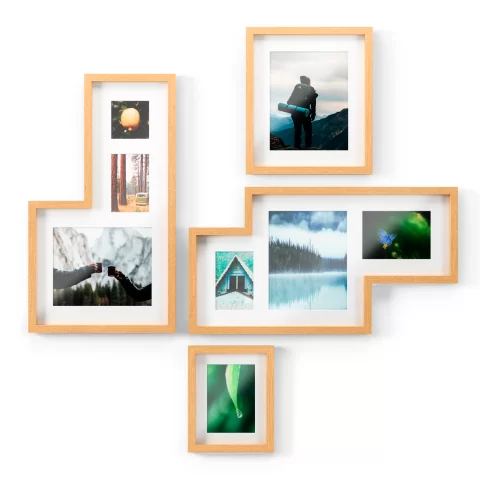 Набор фоторамок Umbra Mingle Gallery 4 шт, дерево