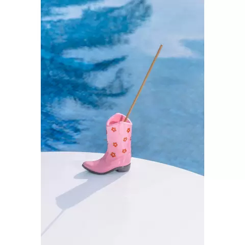 Подставка для благовоний rodeo, 9,5 см, розовая