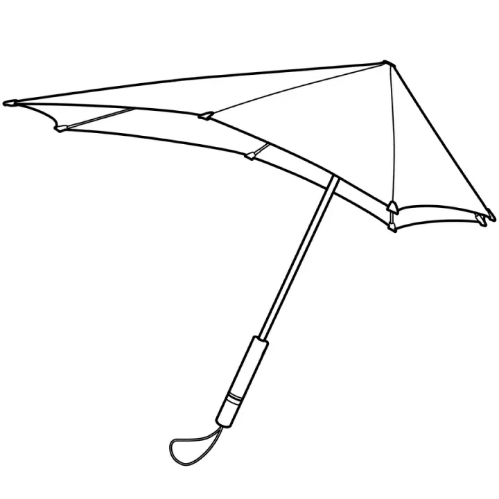 Зонт-трость senz° original blurring future