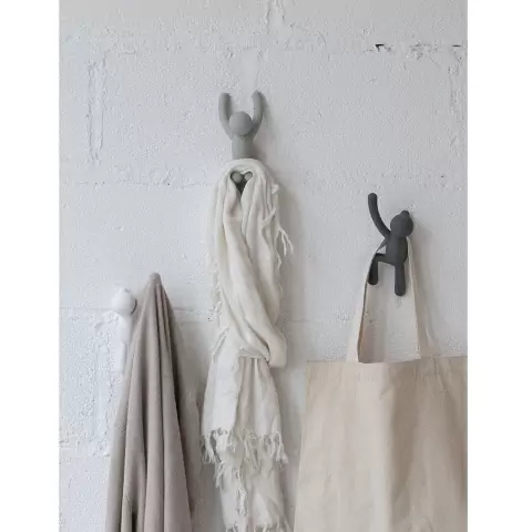 Вешалки-крючки Umbra Buddy, серые