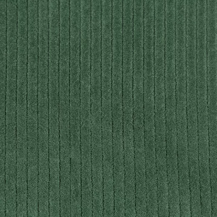 Чехол на подушку фактурный из хлопкового бархата зеленого цвета  из коллекции essential, 45х45 см