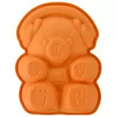 Форма для приготовления пирожного Silikomart Teddy Bear 12,5х16 см силиконовая