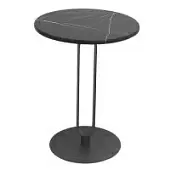 Столик кофейный svein, D40х50 см, черный