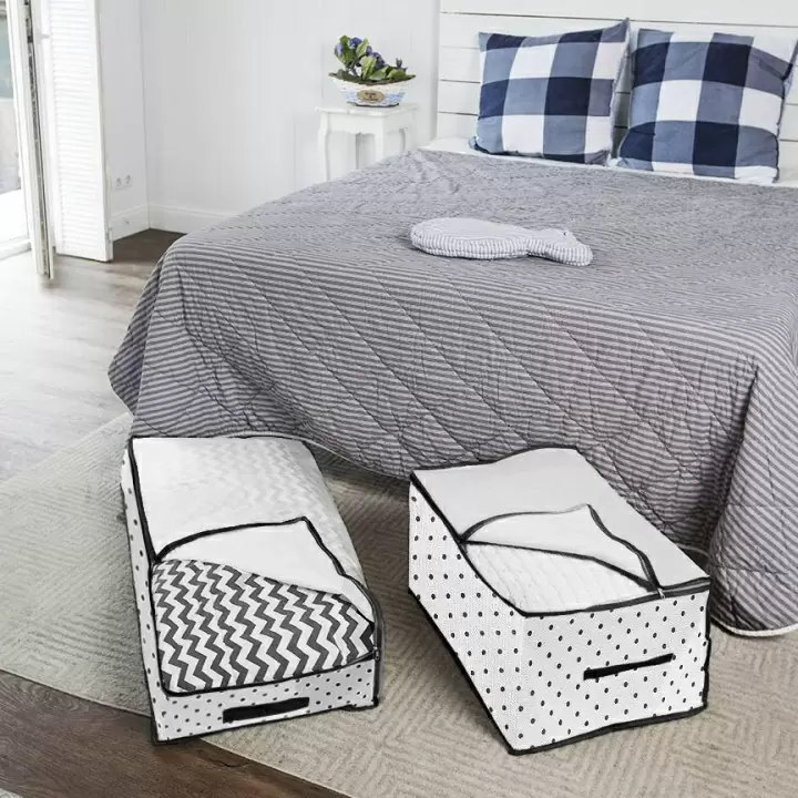 Чехол для одеял, подушек и постельного белья Eco White, 60х40х30 см