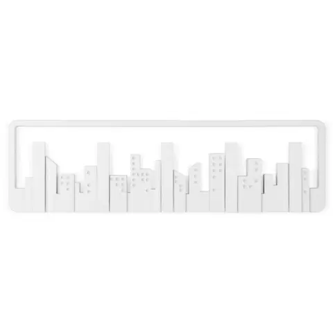 Вешалка настенная Umbra Skyline, белая