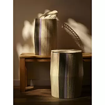 Корзина плетеная conga grey из коллекции ethnic, размер l