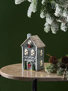 Домик с подсветкой Мурманск из коллекции new year essential, 15 см