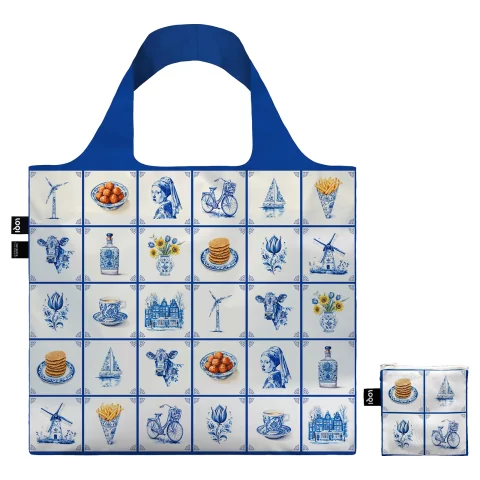 Складная сумка LOQI DELFT Heritage