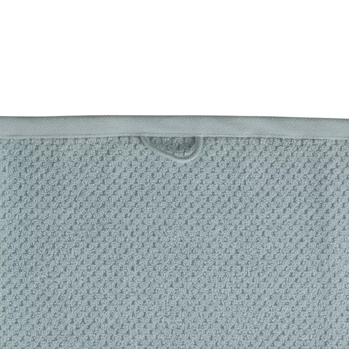 Полотенце банное фактурное голубого цвета из коллекции essential