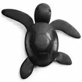 Магнит Qualy Save Turtle, черный