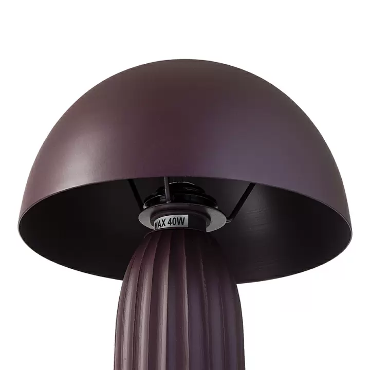 Лампа настольная texture sleek, 24х37 см, вишневая
