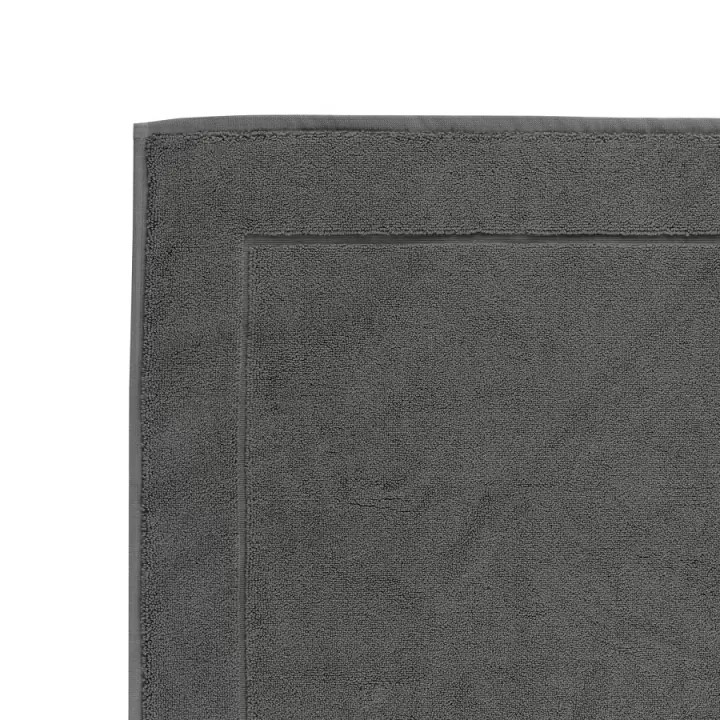 Коврик для ванной темно-серого цвета Tkano Essential, 50х80 см