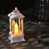 Светодиодный Белый фонарь со свечой Luazon Lighting