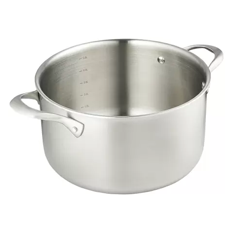 Кастрюля с крышкой 3ply etalon, D24 см, 6 л