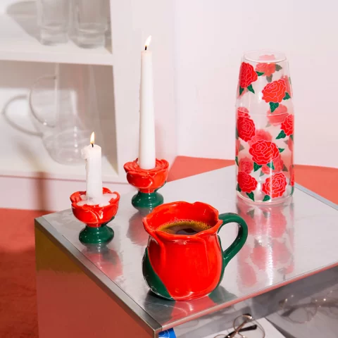 Подсвечник DOIY Rose, 6,3 см