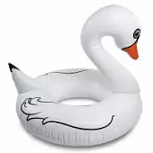 Круг надувной white swan