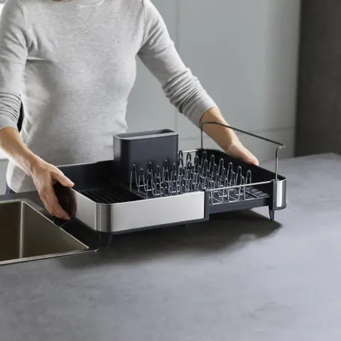 Сушилка для посуды раздвижная Joseph Joseph Extend Steel