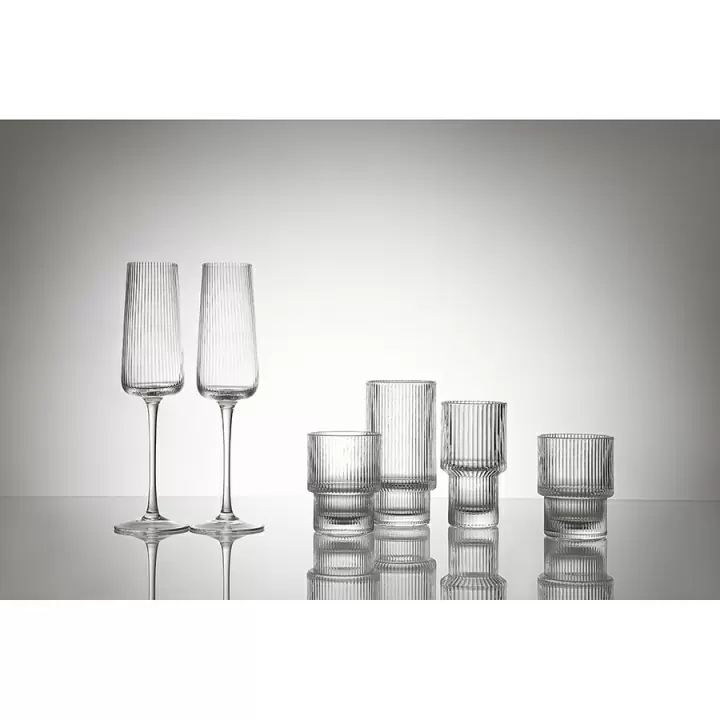 Набор стеклянных стаканов Smart Solutions, 200 мл, 6,3х12х6,3 см, 2 шт