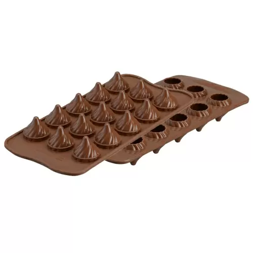 Форма Silikomart для приготовления конфет Choco Flame силиконовая