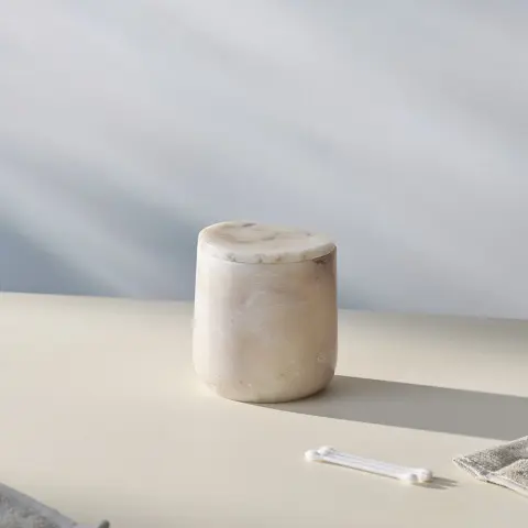 Банка для хранения Каньон, бежевая