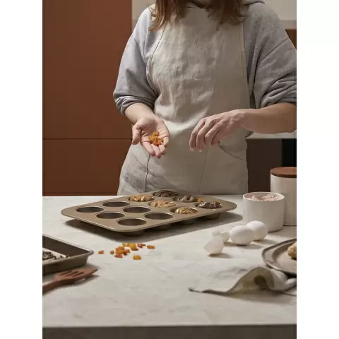 Форма для приготовления кексов и пирожных bake masters, 40х28 см