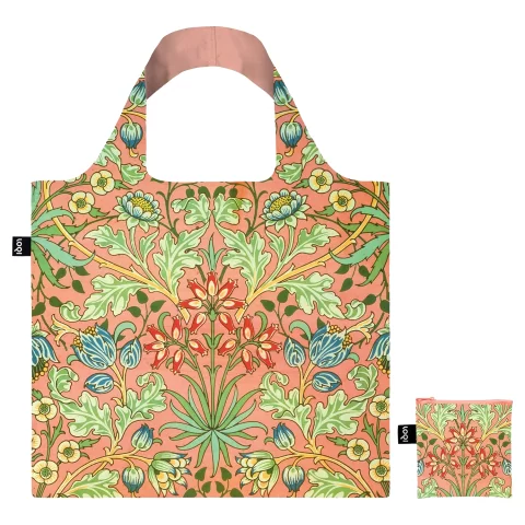 Складная сумка LOQI WILLIAM MORRIS Hyacinth