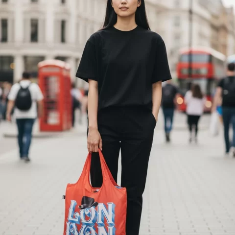 Складная сумка LOQI ALEX TROCHUT London