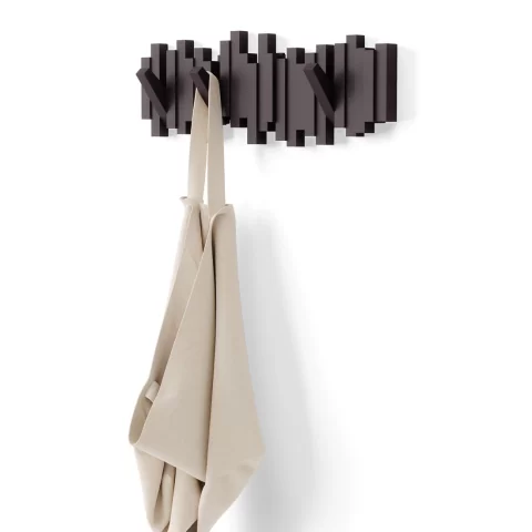 Вешалка настенная Umbra Sticks, эспрессо