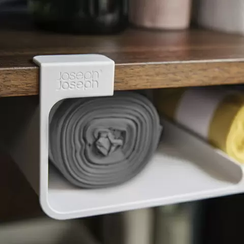 Большой органайзер для фольги, пленки и пакетов под полку Joseph Joseph CupboardStore, светло-серый