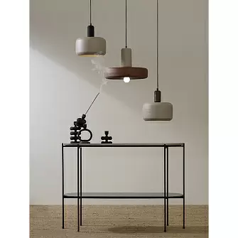 Светильник потолочный juko, D43х31 см, бежевый/коричневый