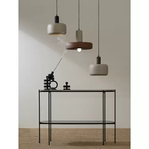 Светильник потолочный juko, D43х31 см, бежевый/коричневый