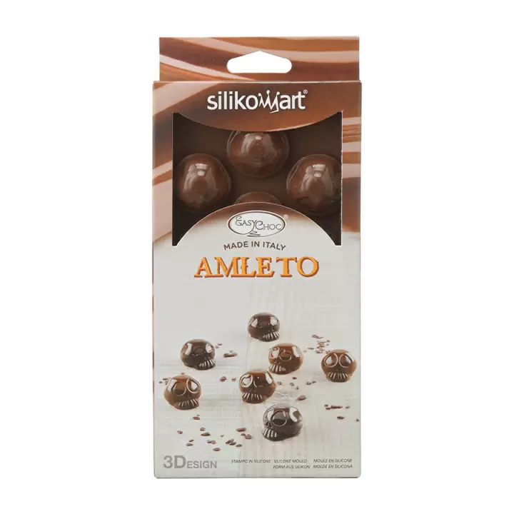Форма Silikomart для приготовления конфет Amleto, 24 х 11 х 2,7 см, силиконовая