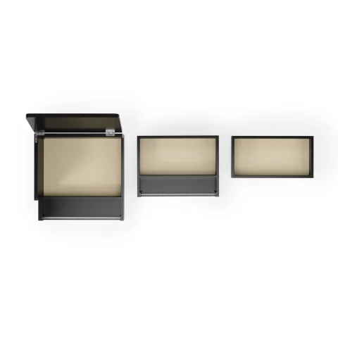 Шкатулка для украшений Umbra Malibu, черная