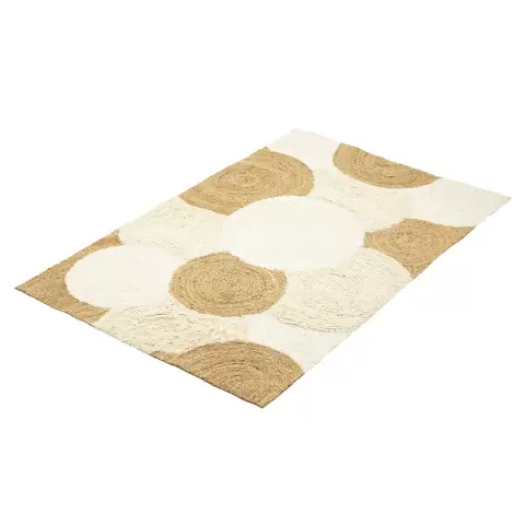 Ковер из джута, шерсти из хлопка agra из коллекции ethnic, 120х180см