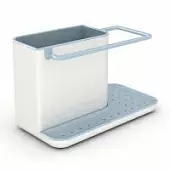 Органайзер для раковины caddy™, 13,5х11,5х21 см, бело-голубой