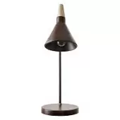 Лампа настольная thor, D25х57 см, сливовая