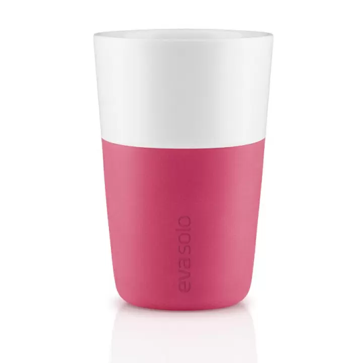 Чашки для латте Eva Solo 2 шт 360 мл розовые